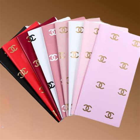 chanel bag wrapping|chanel flower wrapping paper.